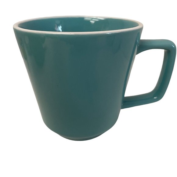 Room Essentials Mug Cup Stoneware Blue Coffee Tea Cocoa 4" x 4" - Picture 2 of 7